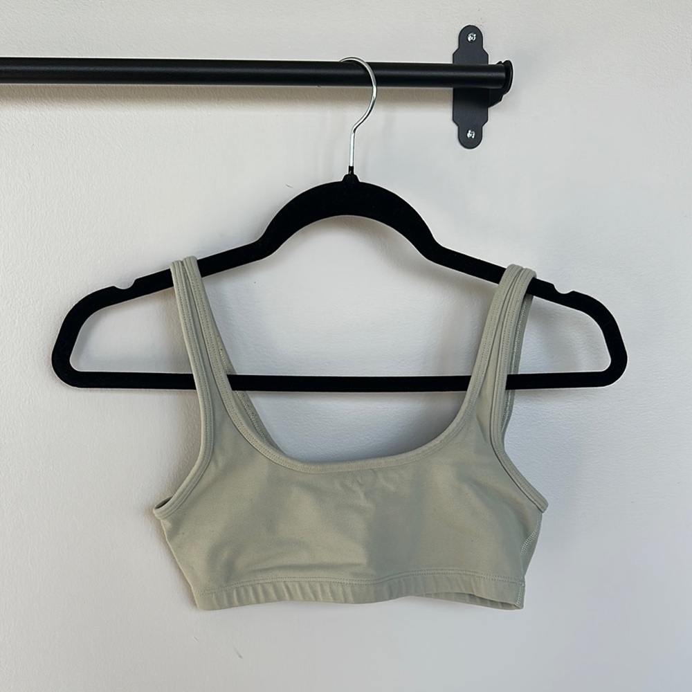 TNA Sage Green Bralette Top (XS)